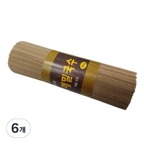 봉평원 메밀 국수, 850g, 6개