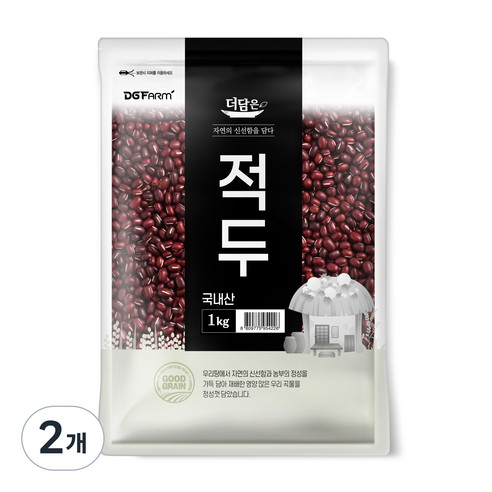 더담은 2024년 적두, 1kg, 2개