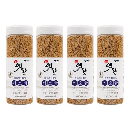 옛간 깨소금, 105g, 4개