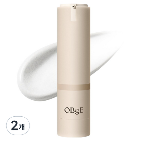 OBge 내추럴 커버 로션 에어핏 톤업크림 50g, 2개