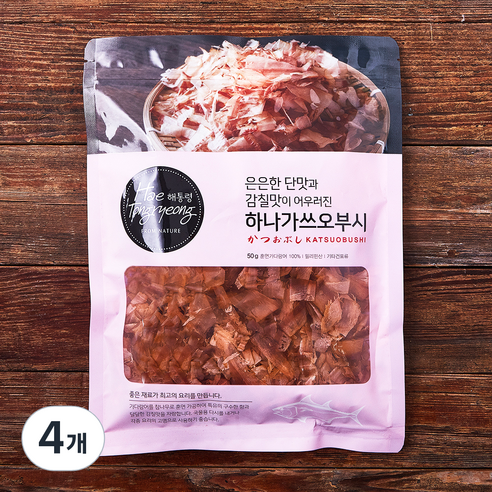 해통령 하나가쓰오부시, 50g, 4개