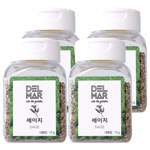 딜리셔스마켓 세이지홀 천연향신료, 15g, 4개