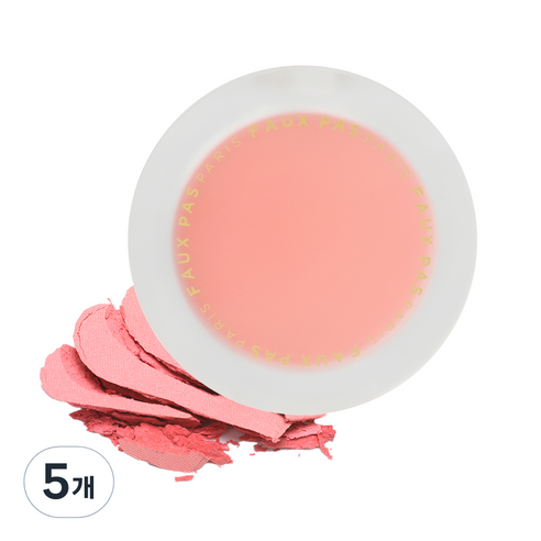 뽀빠파리 와이너리 치크트립 4.5g, 02 핑크 모스카토, 5개