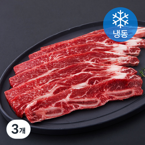 동원홈푸드 호주산 LA갈비 (냉동), 1.2kg, 3개