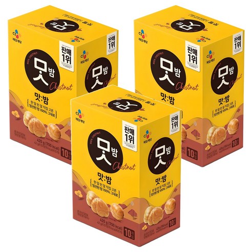 CJ맛밤, 420g, 3개