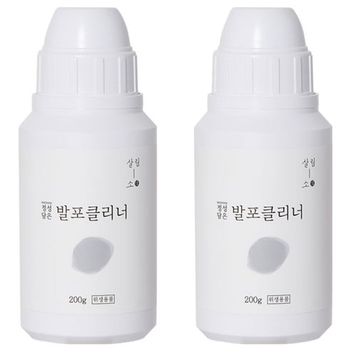 살림소 발포클리너, 200g, 2개
