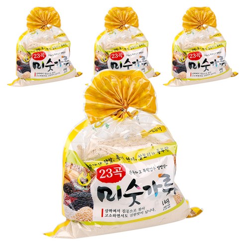 오양식품 23곡 미숫가루, 1kg, 4개
