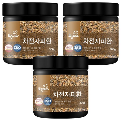 토종마을 차전자피환, 3개, 300g