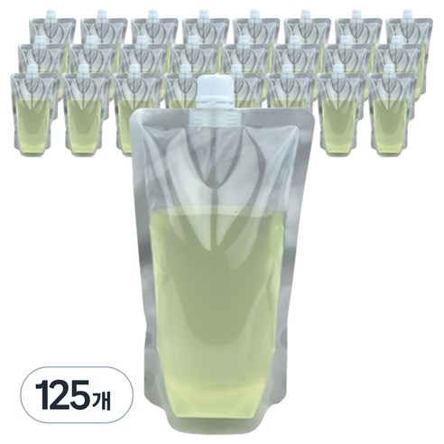 맘스퀴즈 스파우트 음료 파우치 500ml 22mm, 1개, 125개