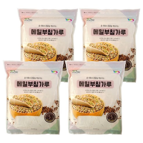 변산 메밀 부침가루, 500g, 4개