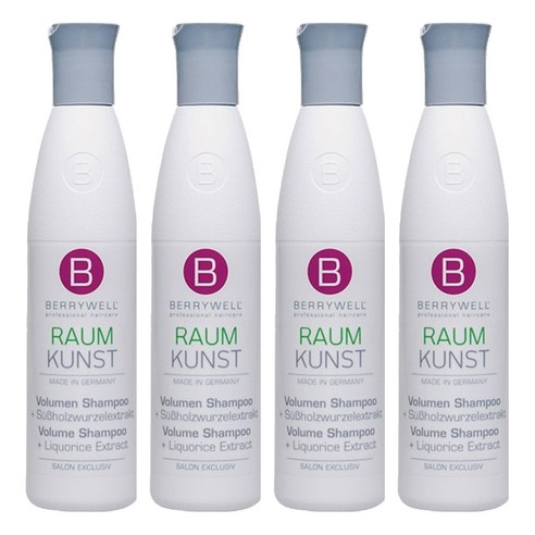 베리웰 볼륨 헤어 샴푸, 4개, 250ml