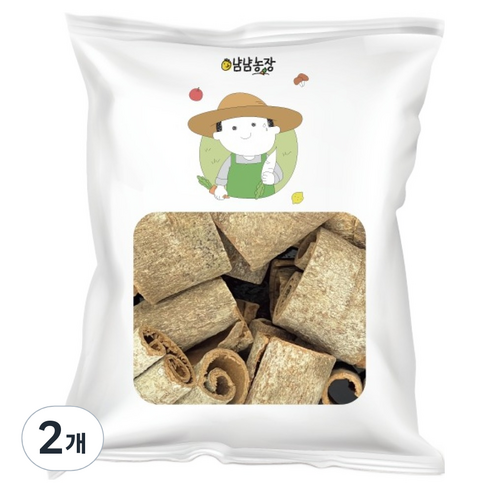 냠냠바다 냠냠농장 깊은향기 라운드 계피, 400g, 2개