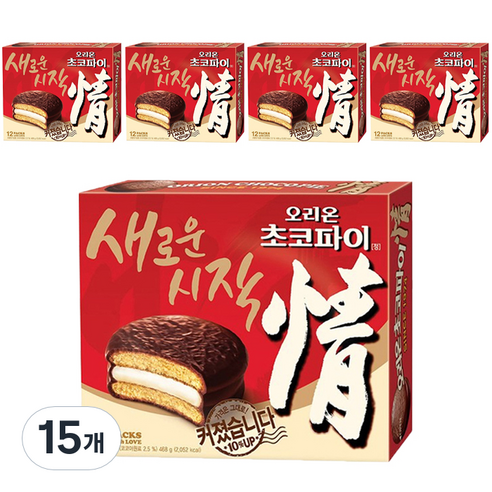 오리온 초코파이, 468g, 15개