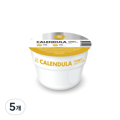 린제이 카렌듈라 컵 모델링팩 28g, 1개입, 5개
