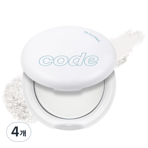 코드글로컬러 오일컷 팩트 8g, 4개