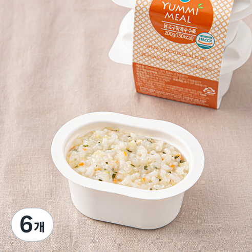 얌이밀 중기 2단계 만7~12개월 이유식, 100g, 6개, 혼합맛(닭고기/고구마/옥수수)