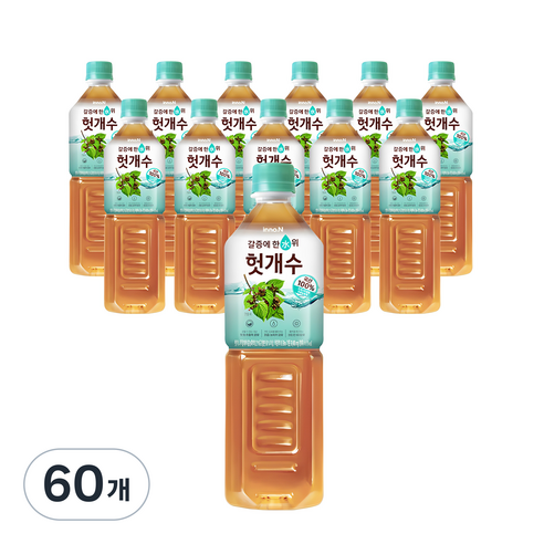 innoN 갈증에 한 수 위 헛개수, 1L, 60개