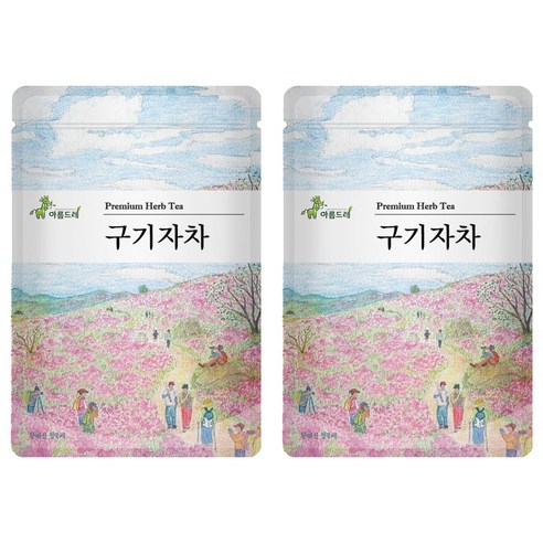 아름드레 삼각티백 구기자차, 1.5g, 25개입, 2개