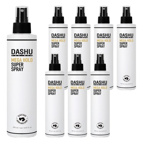 다슈 포 맨 프리미엄 메가 홀드 슈퍼 헤어스프레이, 250ml, 8개
