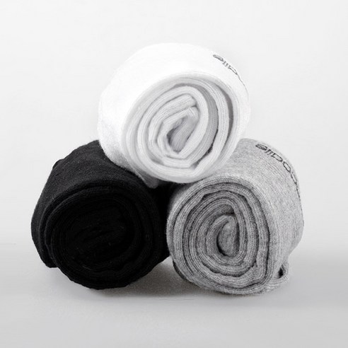 편안함과 스타일을 책임지는 크로커다일 남성용 밴딩 무지 단목 양말