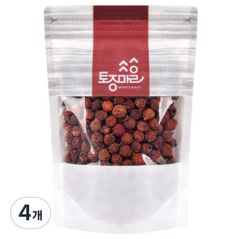 토종마을 국내산 산사, 250g, 4개