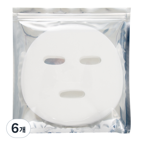 비타할로 DIY 마스크시트 100% 순면 거즈 50매, 6개, 무향