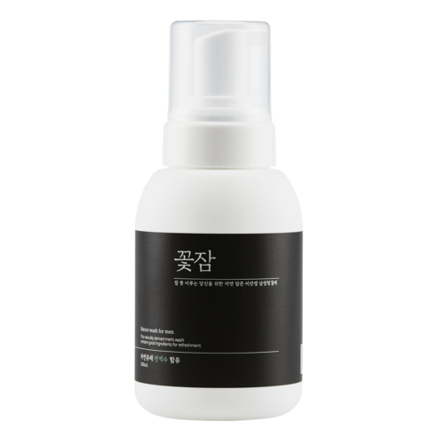 꽃잠 네이처 포맨 워시 남성청결제, 1개, 300ml