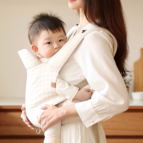 엄마와 아기 모두를 위한 프리미엄 아기띠, 디망디 ver2 일리아기띠