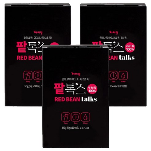 아이밀 팥톡스, 50g, 3개