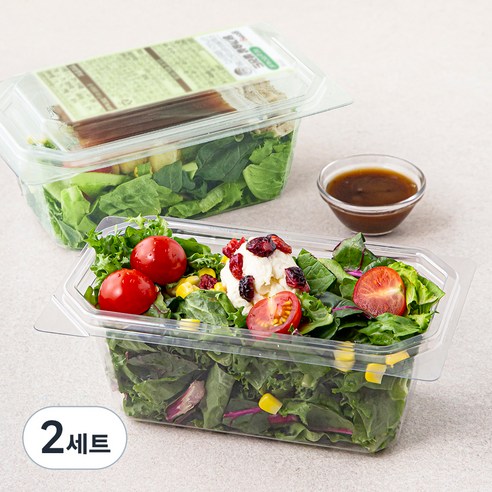 곰곰 리코타치즈 샐러드& 곰곰 닭가슴살 샐러드, 330g, 2세트
