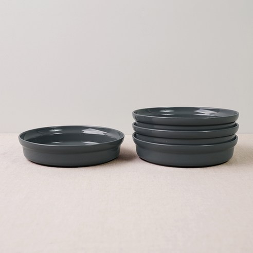 보울보울 국산 노르딕볼볼 파스타볼 22cm, 차콜그레이, 4개