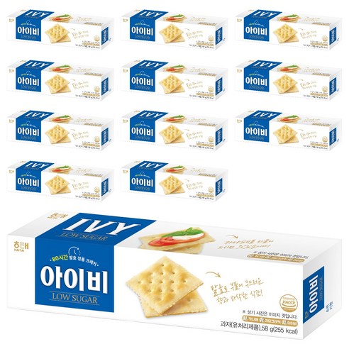 해태제과 아이비, 58g, 12개