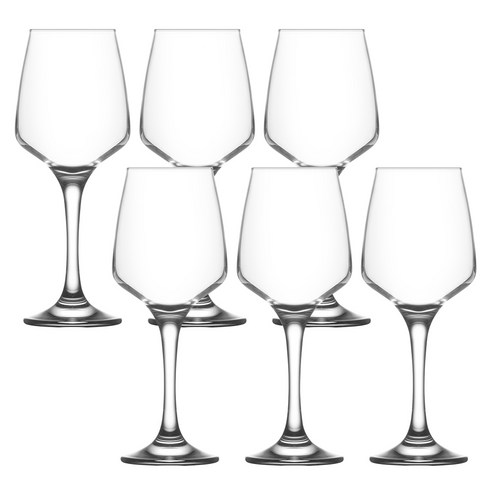 라브 와인잔 LAL569, 330ml, 6개