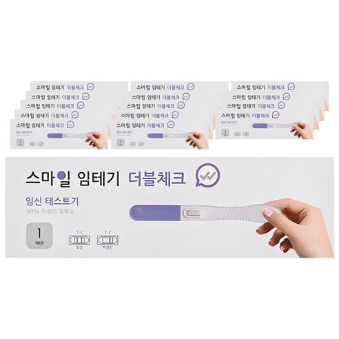 스마일랩 더블체크 임신테스트기, 1개입, 15개