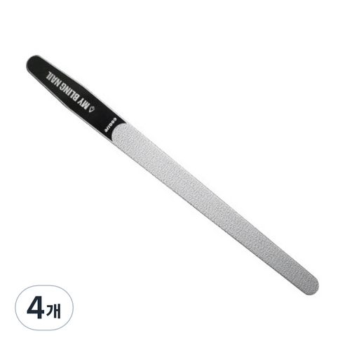 세척 가능한 샌딩 네일 패디 풋 파일, 4개