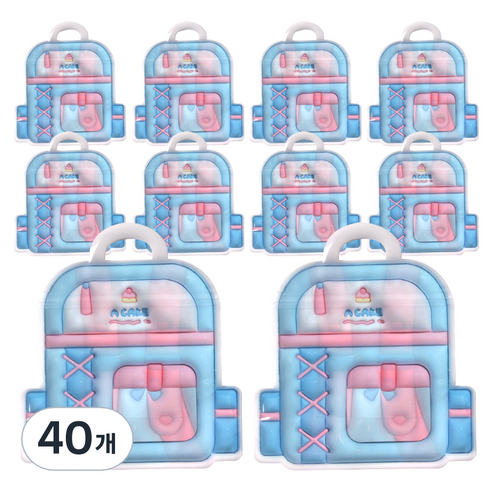 백팩 구디백, 블루, 40개