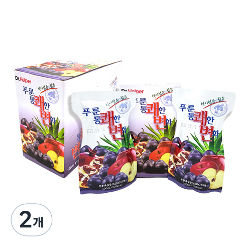 닥터헬퍼 푸룬 통쾌한 변화 즙 12p, 2개, 1200ml