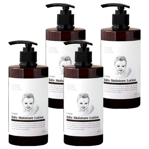 페르바도 베이비 모이스쳐 로션, 4개, 500ml