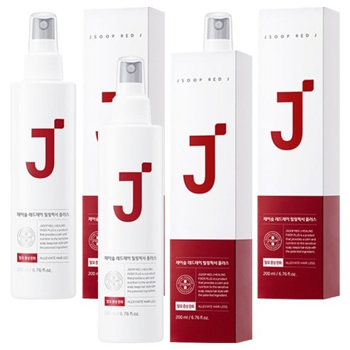 제이숲 레드제이 픽서 플러스 헤어 스프레이, 200ml, 3개