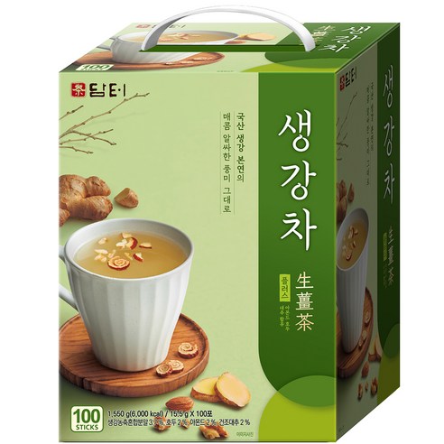 담터 생강차 플러스, 15.5g, 100개입, 1개