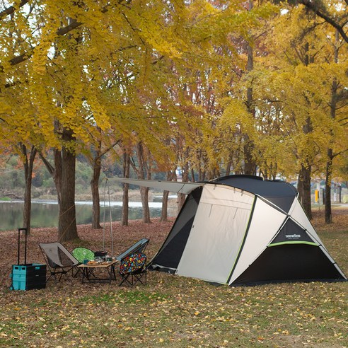 스노우라인 데크쉘터 텐트 - 캠핑을 위한 완벽한 텐트