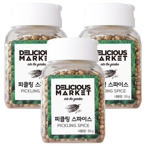 목화 피클링스파이스, 55g, 3개
