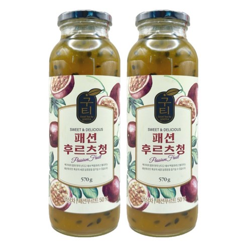 구티 패션후르츠청, 570g, 2개