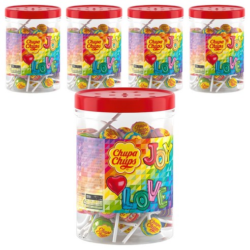 츄파춥스 미니튜브 550g(50개입) 1통, 550g, 5개