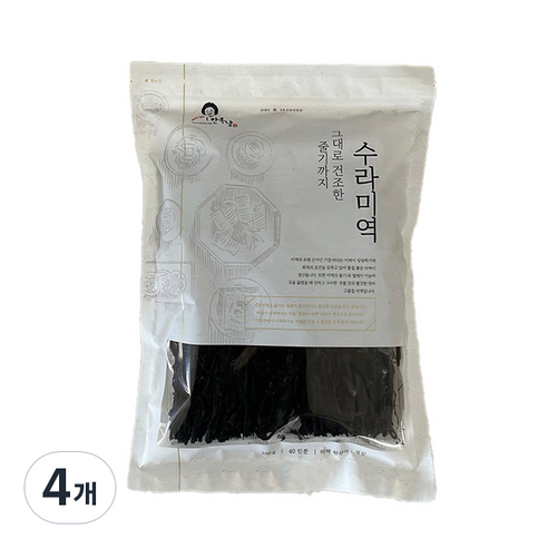 안옥남 수라미역, 100g, 4개