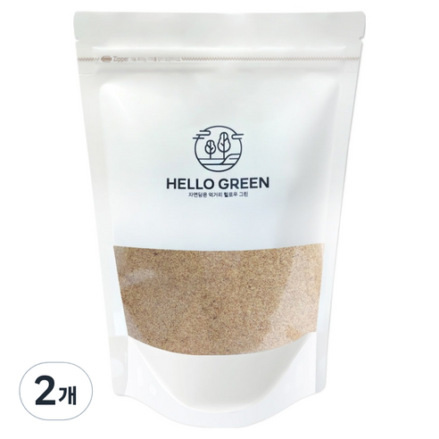 헬로우그린 볶은 아마씨 분말, 2개, 300g