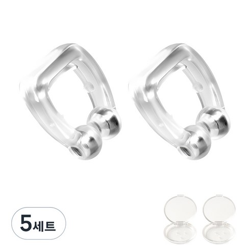 메이리빙 마그네틱 코 클립 2p, 5세트