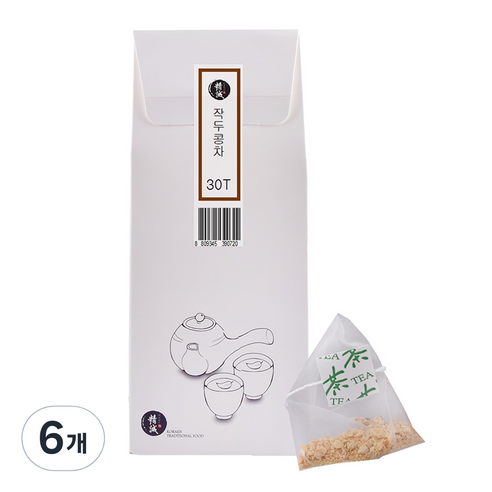 양원농장 작두콩 삼각티백차, 1.2g, 30개입, 6개