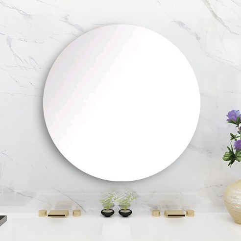 비타벨로 벽에 붙이는 아크릴 거울, 원형