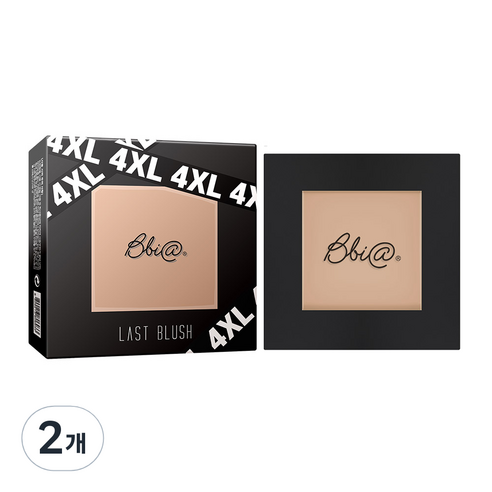 삐아 라스트 블러쉬 4XL 10g, 02 피넛블로썸, 2개